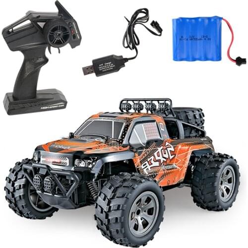 4WD 2.4G Off Road RC Car Charging Remote Control Car Wireless 4x4 Truck Stunt Climbing Terrain Offroad 1:18 For Kids Toys Boys