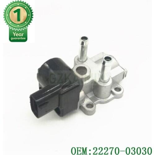High quality IDLE AIR CONTROL VALVE 2227003030 22270-03030 for toyota 1PCS