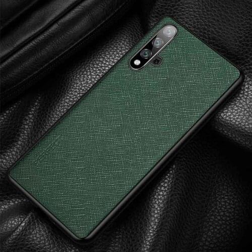 Genuine Leather Case For Huawei Honor 20 Pro Case Durable Back Cover Etui Coque For Huawei Honor 20Pro Case Protection Housing