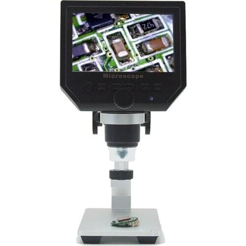 600X digital microscope 4.3 inch HD LCD soldering Tool electronic video microscopes bga phone repair USB Stand Magnifier Camera