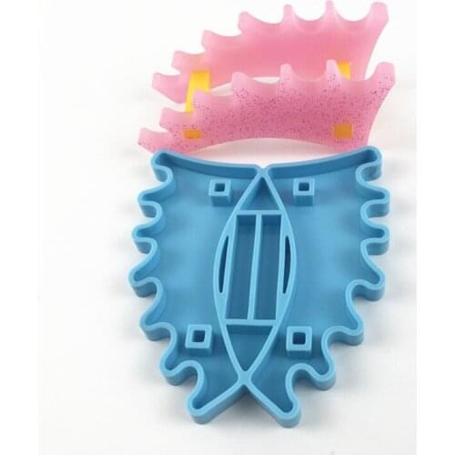 F3MD Pen Holder Epoxy Resin Mold Storage Box Pencil Holder Stand Rack Casting Silicone Mould DIY Crafts Jewelry Home Decorations