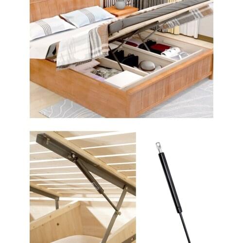 Bed lifter hydraulic rod special hydraulic support rod pneumatic support hinge hydraulic rod including base package mail