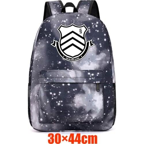 Anime Danganronpa: Trigger Happy Havoc Canvas Backpack High Quality Casual Schoolbag Teenger Unisex Student Travel Laptop Bag