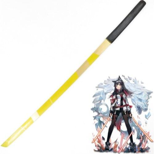 Game Arknights Texas Cosplay Wooden Sword Weapon Cosplay Props for Halloween Carnival Party Events