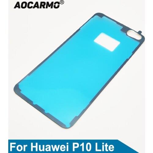 Aocarmo Back Frame Battery Cover Adhesive Rear Door Sticker Glue Tape For Huawei P10ite P10 Lite