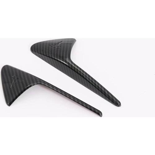 Exterior modification car ABS camera protection cover for Tesla Model3 model 3 Model Y Model X Model S carbon fiber