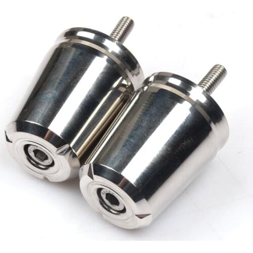 Motorcycle 7/8"22MM CNC Handlebar Grips Handle Bar Cap End Plugs For Yamaha XMAX 150 250 300 400 NMAX125 155