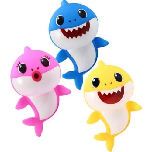 Cartoon cute shark shape eraser student learning supplies three-dimensional animal shape eraser student prize