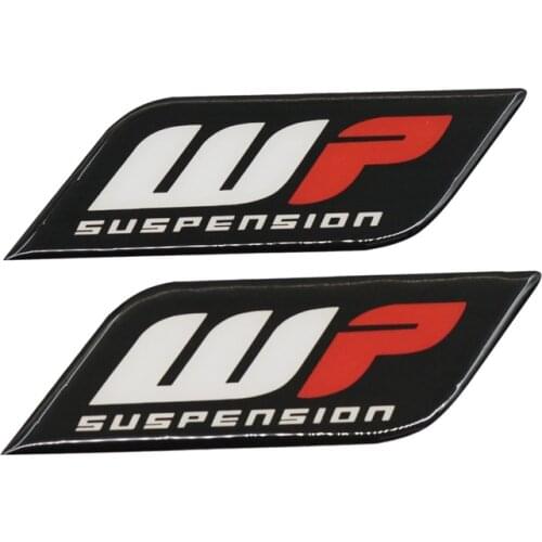 WP Moto Sticker Accessory Laser Rainbow Suspension Modification decoration Motorcycle Waterproof Decal