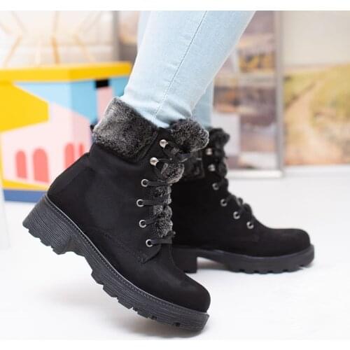 2020 New Winter Ankle Warm Fur Boots High Quality Waterproof Women Female Short Stylish Comfortable Casual Ladies Shoes