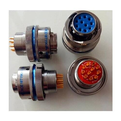 Original new 100% XCE18T11K1P1 circular connector 11 core plug connector socket