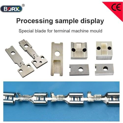 OTP Straight mold blade die terminal crimping machine assembly blades crimp knife cutter cushion