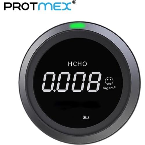 Air quality monitor PTH-1 pollution detector formaldehyde sensor environmental protection, humidity display tester