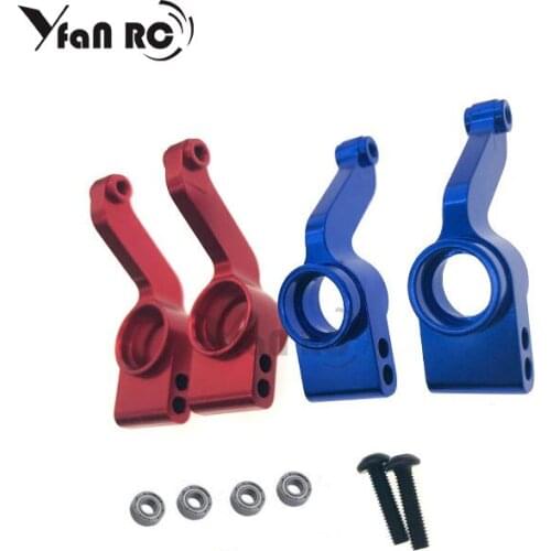 Yfan Rc 1 Set For Traxxas 1/10 slash Huanqi 727 vulnerable parts upgrade red nylon rear wheel seat Upgrade accessories