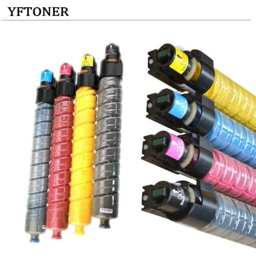 YFTONER Laser Toner Cartridge for Ricoh (841578)(841423)(841422)(841421) Aficio MPC3001 3501 Photocopier