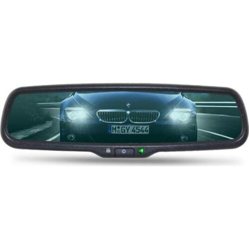 Car interior Auto Dimming mirror 4.3 TFT LCD HD 800*480 Bracket Car Parking Rear View Rearview Mirror Monitor For Toyota