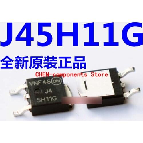 10pcs 5H11G J45H11G MJD45H11G TO-252