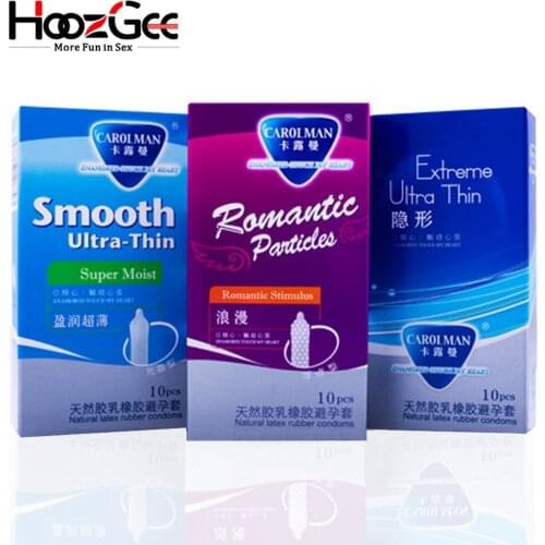 10pcs Fire Ice Large Particles Condoms for Men Ultra Thin Lubricated Natural Latex Penis Sleeve Adult Sex Products No Box