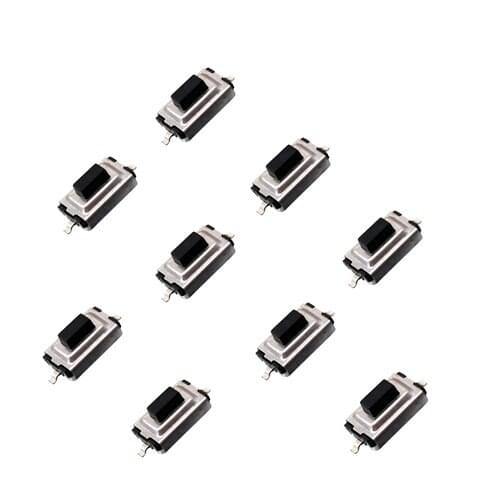 1000Pcs Black Button 3*6*3mm SMD Micro Push Button Tactile Tact Momentary Switch
