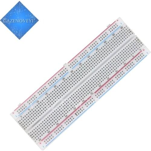 1pcs/lot Breadboard 830 Point Solderless PCB Bread Board MB-102 MB102 Test Develop DIY In Stock