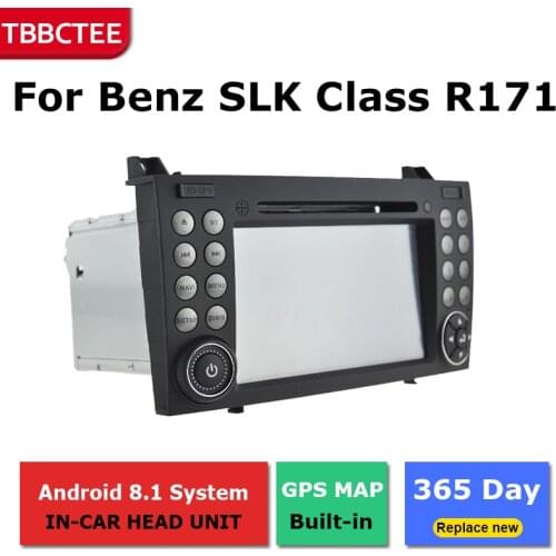 2 Din Android radio BT GPS Navigation wifi Stereo video For Mercedes Benz SLK Class R171 2004~2011 Car Multimedia Player