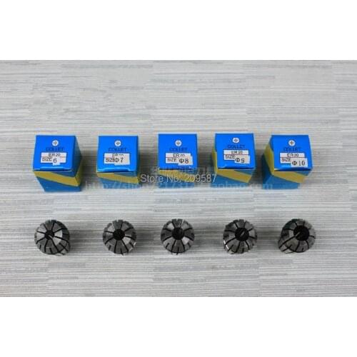 2mm ER20 Spring Collet Chuck Tool Bit Holder For CNC Milling Lathe Chuck