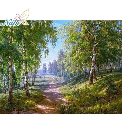 5d diy diamond painting full square Diamond embroidery nature - diamond mosaic drill 166DD