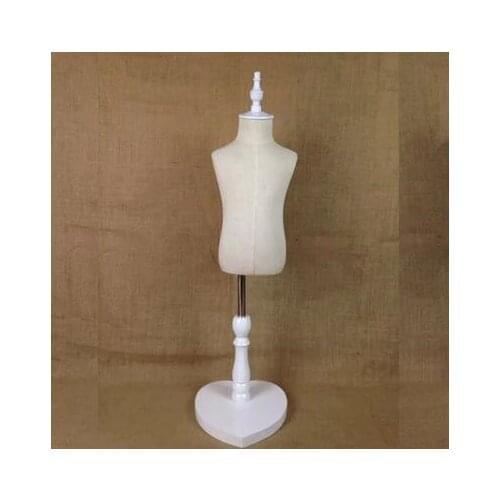 New 1-2 Years Kid Baby Sewing Mannequins Body Kafa Makeni,Children Maniquis Para Ropa,Display Stand,Antique Color,1pc, M00377