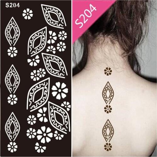 Mini stencils boys&girls glitter tattoo face painting airbrush high quality Glitter Tattoo Kit christmas present stencils