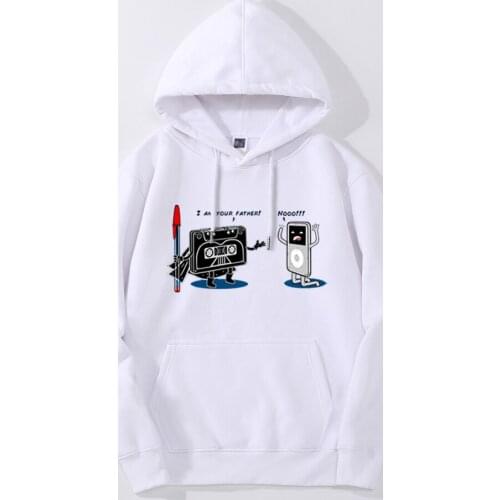 Men Hoodie Funny Mens Sound wave Fishing Uncle Sweatshirt Men Hoodies Printing Spring Mens Hooded Leisure Fashion Sweatshirt