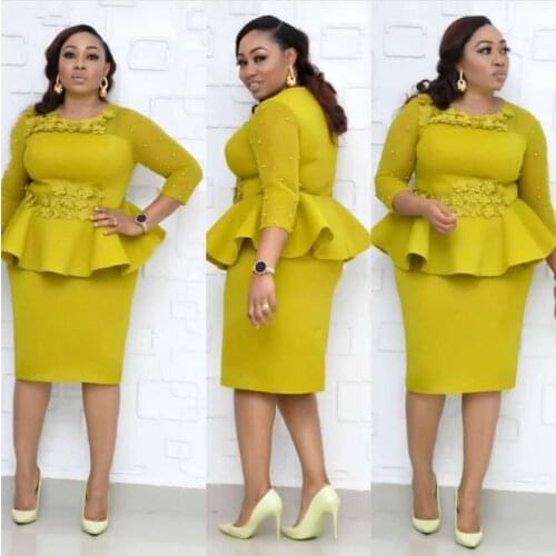 Autumn Styles African Dresses for Women Dashiki Rose Robe Africaine Femme 2019 Ankara Dress Clothing African Outfit For Ladies