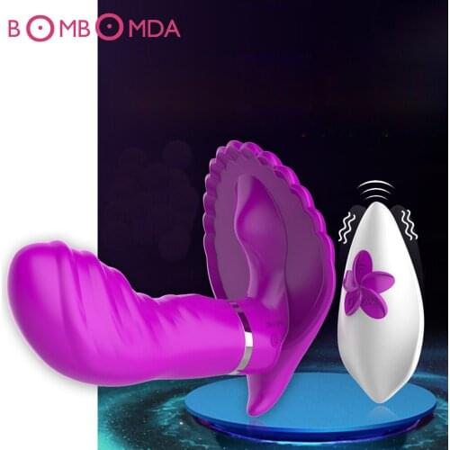 20Mode G-spot Stimulator,USB Rechargeable Wireless Remote Control Swing Vibrator,Dual Vibration Invisible Wearing Shell dildo O3