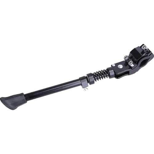 Bike Kickstand Aluminium MTB Kickstand Parking Cycling Parts Fit for 16 20 24 26 700C Bicycle Black Rack
