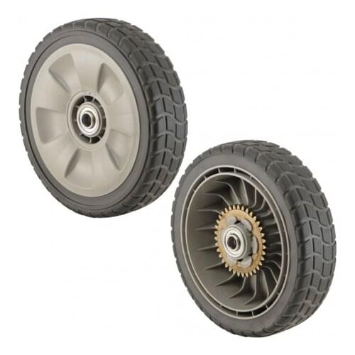 Rear wheel HONDA , DIAM. 200MM, 12,5 MM shaft, including pinion HRB215, HRB536, HRM215, HRM536, HRS536