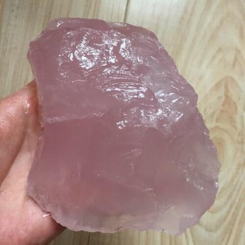 1pcs 50g Natural Rough Rose Quartz Crystals (Raw Specimen Healing Reiki Love Stone)