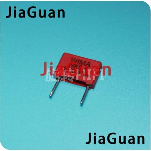 10PCS RED WIMA MKS4 2200PF 400V PCM7.5 original new MKS-4 222/400V P7.5mm audio 222 hot sale 2.2NF 2200PF/400V 2N2