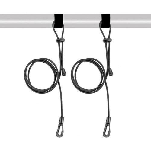 4Pcs 1.2m Kayak Canoe Paddle Board Leash Bungee Rope Fishing Rod Leash Safe Holder Lanyard Boating Fishing Rod Safety Lanyard