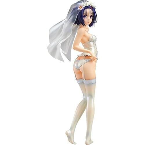Anime To Love-Ru Haruna Sairenji Wedding Darkness Ver. PVC Action Figure Sexy Figure Collectible Model Toys Doll Gift