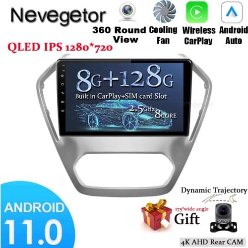 4G LTE WIFI Android 11.0 car gps multimedia video radio player in dash for MG GT 2014-2016 years navigation stereo