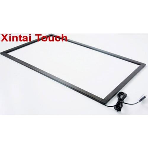 Free Shipping! 23.8 inch 10 points infrared touch overlay ir touch panel kit sensor without glass