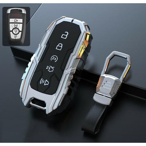 High Quality Car Key Cover For Ford Fusion Mondeo Mustang Explorer Edge EcoSport For Lincoln Mondeo MKC MKZ MKX Key Case For Car