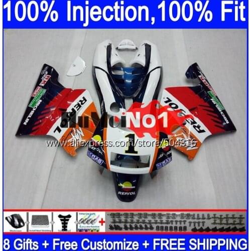 Injection For HONDA NSR250R MC21 Repsol red PGM3 1990 1991 1992 1993 132MC.17 NSR250 NSR 250 R RR NSR 250R 90 91 92 93 Fairing