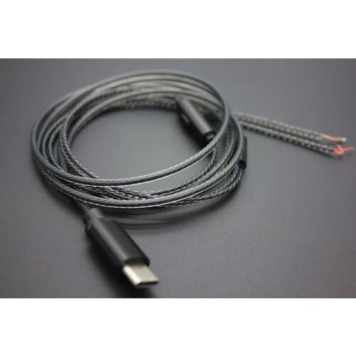 Type c cable earphone cable Type-c 1pcs
