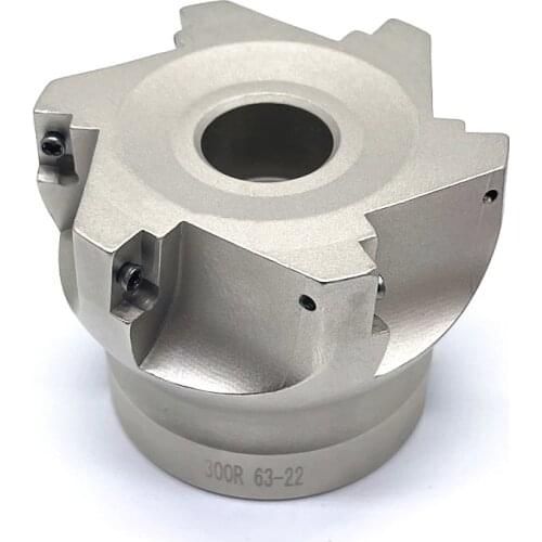 BAP300R 40-16-4T BAP300R 40-22-4T BAP300R 50-22-5T BAP300R 60-22-6T CNC cutting steel right angle end mill