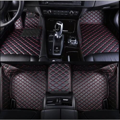 Custom car floor mat For Changan all models CS55 CS75 CS35 CX20 CX30 CS15 CS95 auto Double foot mats