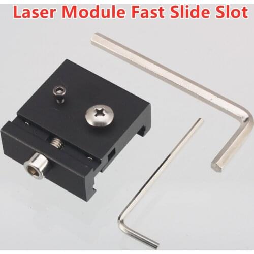 Laser Module Fast Slide Slot for neje 20W，7W，3500mw Laser Module