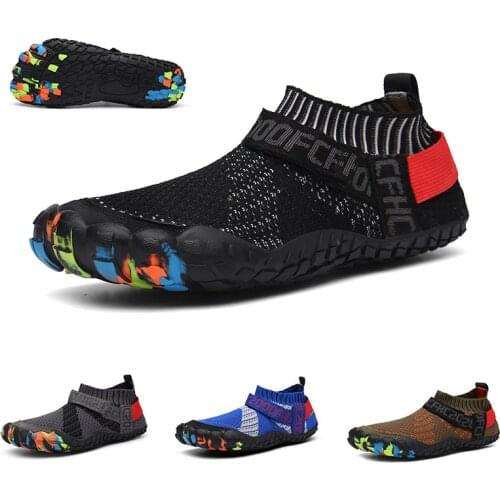 Water Sports Shoes Mens Outdoor Beach Surfing Quick-Drying Sports Shoes Upstream Light Swimming Fashion Leisure Upstream Shoes