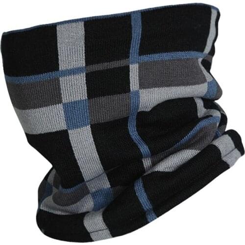 Unisex Autumn Winter Men Face Mask Double-Deck Polar Fleece Windproof Bicycle Camouflage Loop Scarf Male Warm Neck