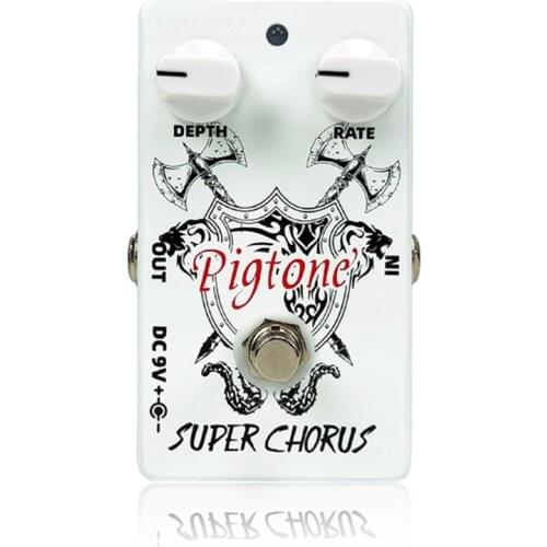 Pigtone PP-13 Super Chorus Guitar Effect Pedal Acoustic Electric Guitar Accessories Effects Pedals Real bypass