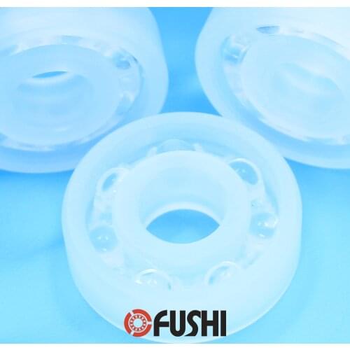 PP Bearing 6800 6801 6802 6803 6804 6805 6806 6807 ( 4 PCS ) Glass Balls Plastic Ball Bearings